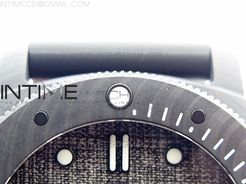 PAM1039 Carbotech VSF 1:1 Best Edition Dark Grey Sail Dial on Rubber Strap P.9010 Clone